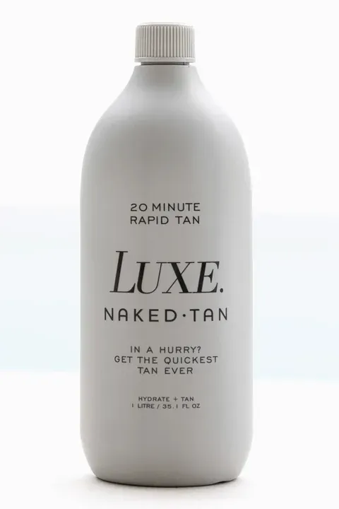 Naked Tan 20 Minute spray tan solution bottle, 14% DHA