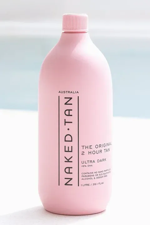 Naked Tan Ultra Dark spray tan solution bottle, 16% DHA